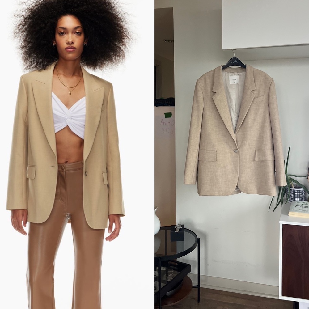 Aritzia Wilfred Generation Beige new Formal Evening Relaxed Business
Casual Fal